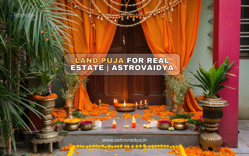 Land puja for real estate | Astrovaidya